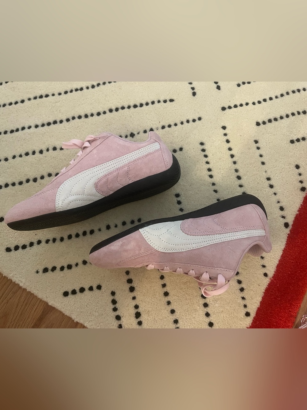 Puma Sparco Speedcat
Pink Suede Athletic Sneakers NWOT no box never worn